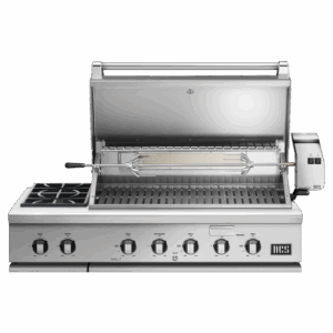48" Series 7 Grill with Rotisserie & Integrated Side Burners