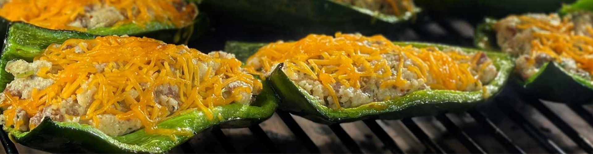 Cilantro Grits Stuffed Poblano Peppers
