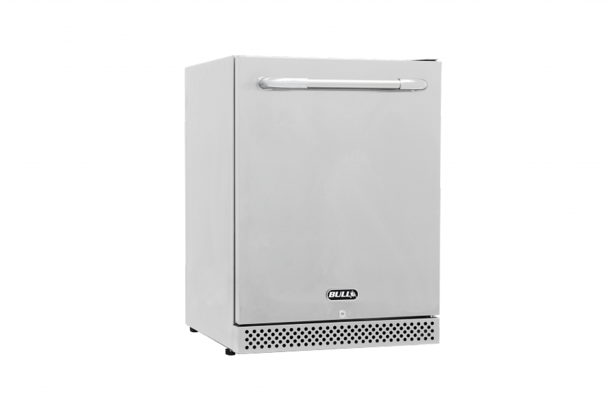 PREMIUM OUTDOOR RATED 4.9 CU. FT. STAINLESS STEEL FRIDGE SERIES II by Bull