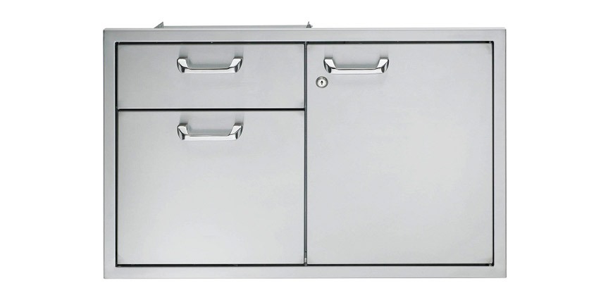 Stainless Steel 36” DOOR DRAWER ACCESSORY by Lynx