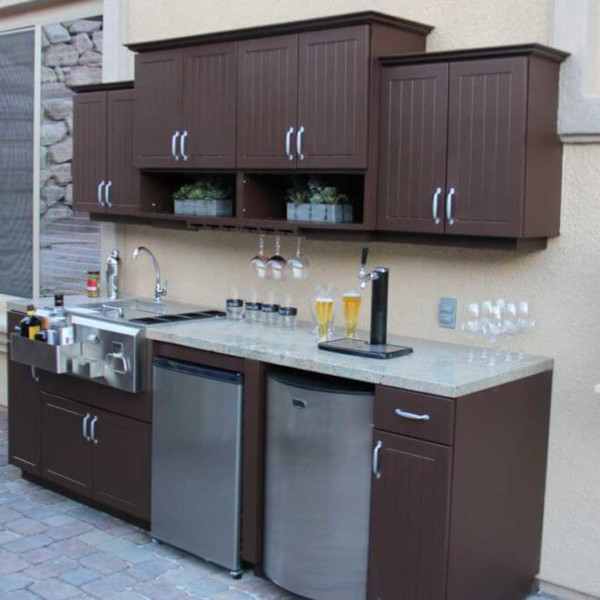 outdoor kitchen cabinets