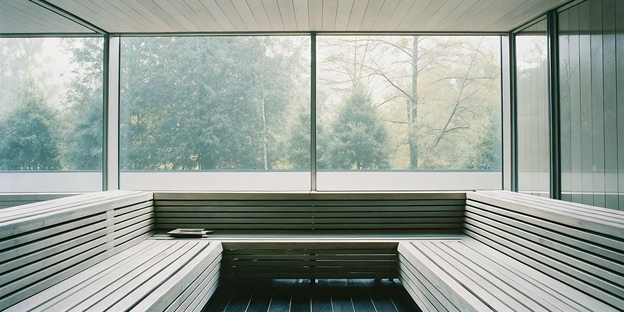 The cost of a modern indoor sauna in Charlotte, NC.