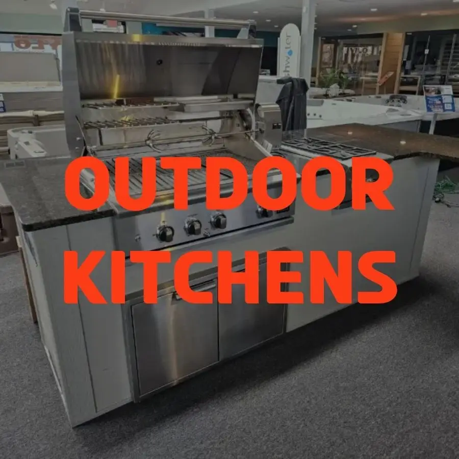 outdoor kitchens