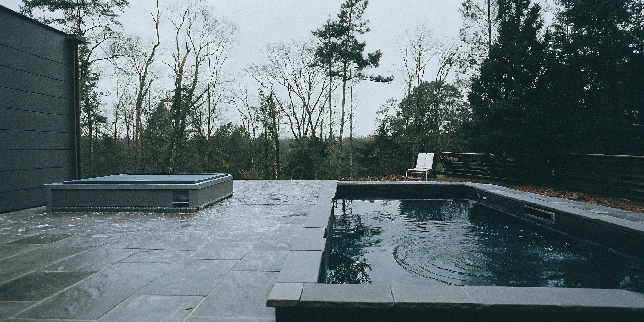 Swim spa vs swimming pool in a North Carolina backyard, comparing installation and long-term ownership cost.